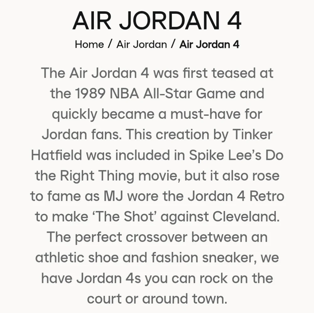 NWOT Men's Air Jordan 4 "Fear" Sneakers - Picture 8 of 9